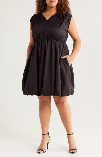 HARSHMAN HARSHMAN Arla Bubble Hem Cotton Dress