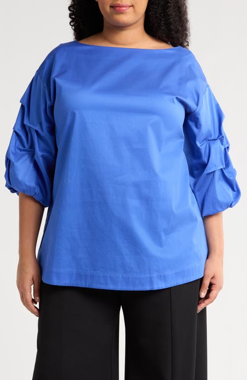 HARSHMAN HARSHMAN Balia Cotton Popover Top