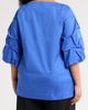 HARSHMAN HARSHMAN Balia Cotton Popover Top - 2