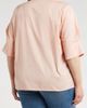 HARSHMAN HARSHMAN Bernadina Elbow Sleeve Cotton Button-Up Shirt - 2