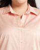 HARSHMAN HARSHMAN Bernadina Elbow Sleeve Cotton Button-Up Shirt - 4