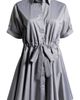 HARSHMAN HARSHMAN Meadow Drawstring Waist Shirtdress - 5