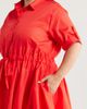 HARSHMAN HARSHMAN Meadow Tie Waist Shirtdress - 4