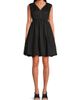 Harshman Women's Arla Cotton Bubble Hem Dress - 3