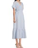 Harshman Women's Bexley Striped Linen Maxi Dress - 4