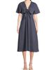 Harshman Women's Fiorella A-Line Cotton & Linen Midi-Dress - 3