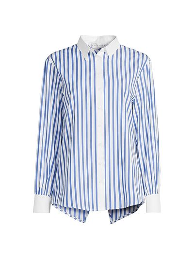 Harshman Women's Franklin Striped Button-Front Shirt
