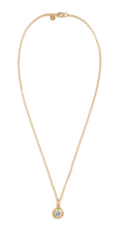 HART HART Bezel Mini Belcher Chain Necklace Gold One
