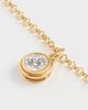 HART HART Bezel Mini Belcher Chain Necklace Gold One - 5