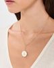 HART HART Enamel Resilience Bee Coin Necklace White/Gold One - 3