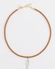HART HART Fish Cord Necklace Brown/Silver One - 2