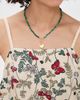 HART HART Gemstone Strand Heart Necklace Green One - 3