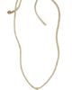 HART HART Gold Metallic Necklace Cord and Fish Charm Gold One - 1