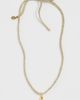 HART HART Gold Metallic Necklace Cord and Fish Charm Gold One - 2