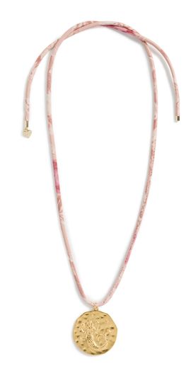 HART HART HART x Hill House Mermaid Cord Necklace Pressed Flowers Fabric One