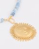 HART HART Sun Medallion Necklace Blue One - 4