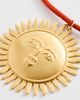 HART HART Sun Medallion Necklace Red One - 4