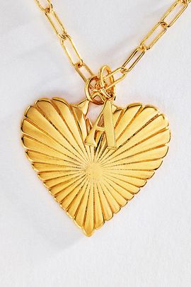 Hart Monogram Initials Necklace