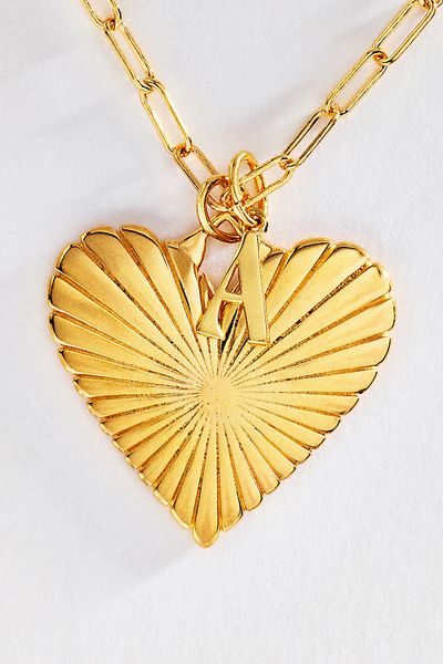 Hart Monogram Initials Necklace