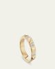 Harwell Godfrey 18K Diamond Pyramid Baguette Band - 2