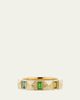 Harwell Godfrey 18K Rainbow Pyramid Baguette Band - 1