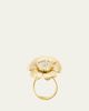 Harwell Godfrey 18K Yellow Gold Camellia Ring with Diamonds - 3