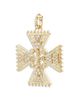 Harwell Godfrey Harwell Godfrey 18K Yellow Gold Crux Diamond Cross Pendant - 2