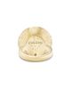 Harwell Godfrey Harwell Godfrey 18K Yellow Gold Press for Champagne Green Tourmaline & Diamond Button Ring - 4