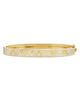 Harwell Godfrey Harwell Godfrey 18K Yellow Gold Stardust Diamond Bangle Bracelet - 2