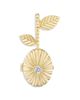 Harwell Godfrey Harwell Godfrey 18K Yellow Gold We are Seeds Diamond Seed Locket Pendant - 1