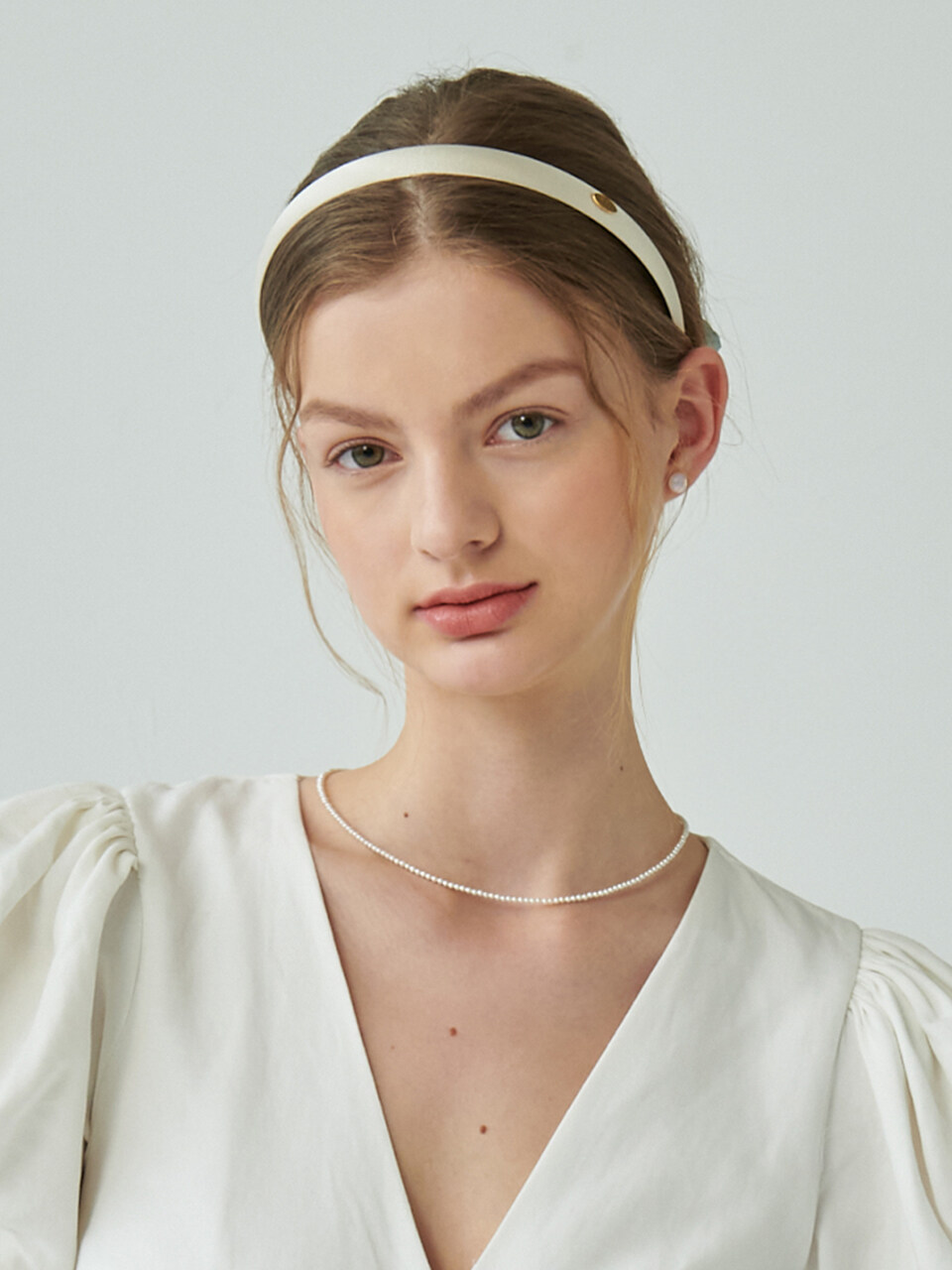 HAS Oval Logo Glossy Hairband