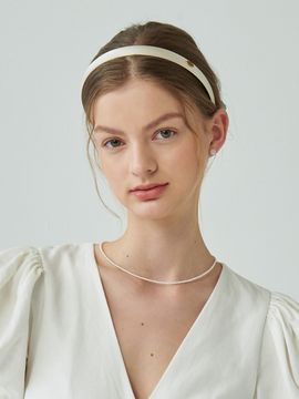 HAS Oval Logo Glossy Hairband