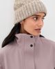 Hat Attack Hat Attack Alpine Cable Beanie With Pom Taupe One - 3