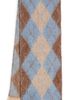 Hat Attack Hat Attack Argyle Scarf Brown/Blue One - 1