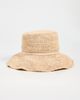 Hat Attack Hat Attack Betty Crochet Bucket Hat Natural/Tan One - 2