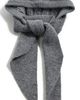 Hat Attack Hat Attack Cable Hooded Scarf Grey One - 1