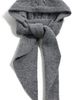 Hat Attack Hat Attack Cable Hooded Scarf Grey One - 5