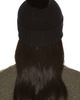 Hat Attack Hat Attack Cashmere Slouchy Cuff Beanie with Faux Fur Pom - 2