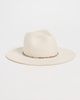 Hat Attack Hat Attack Charlotte Traveler Raffia Hat White/Multi One - 2
