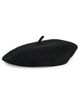 Hat Attack Hat Attack Classic Beret Black One - 1