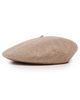 Hat Attack Hat Attack Classic Beret Taupe One - 1