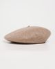 Hat Attack Hat Attack Classic Beret Taupe One - 2