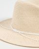 Hat Attack Hat Attack Classic Travel Hat Natural/White One - 4