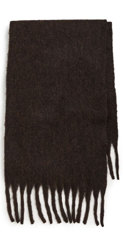 Hat Attack Hat Attack Cozy Solid Scarf Deep Chocolate One