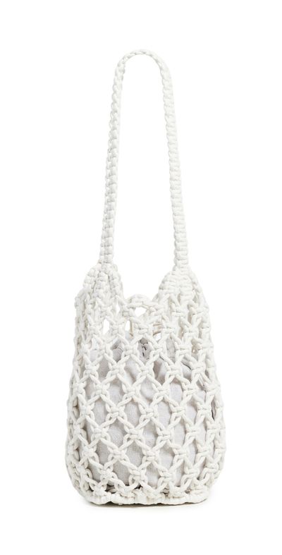 Hat Attack Hat Attack Elodie Fisherman Bucket Bag White One