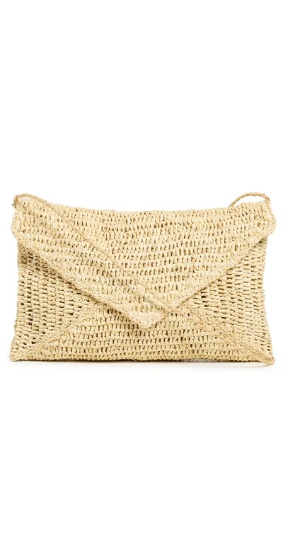 Hat Attack Hat Attack Emmie Envelope Clutch Natural One