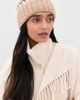 Hat Attack Hat Attack Fair Isle Knit Beanie Ivory/Taupe Combo One - 3