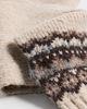 Hat Attack Hat Attack Fair Isle Knit Scarf Oatmeal Combo One - 4