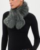 Hat Attack Hat Attack Foxy Pull Thru Scarf Grey One - 3