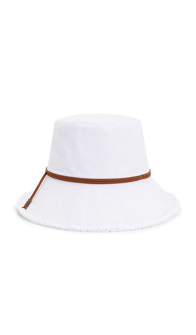 Hat Attack Hat Attack Fringed Bucket Hat